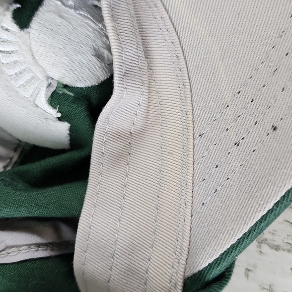 Michigan State Spartans green embroidered baseball hat cap adjustable - Picture 10 of 10